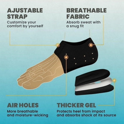 Heel Protector with Thicker Gel Cushioning